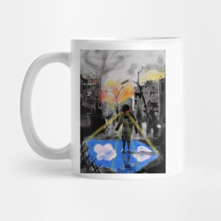 I want to see blue sky Mug